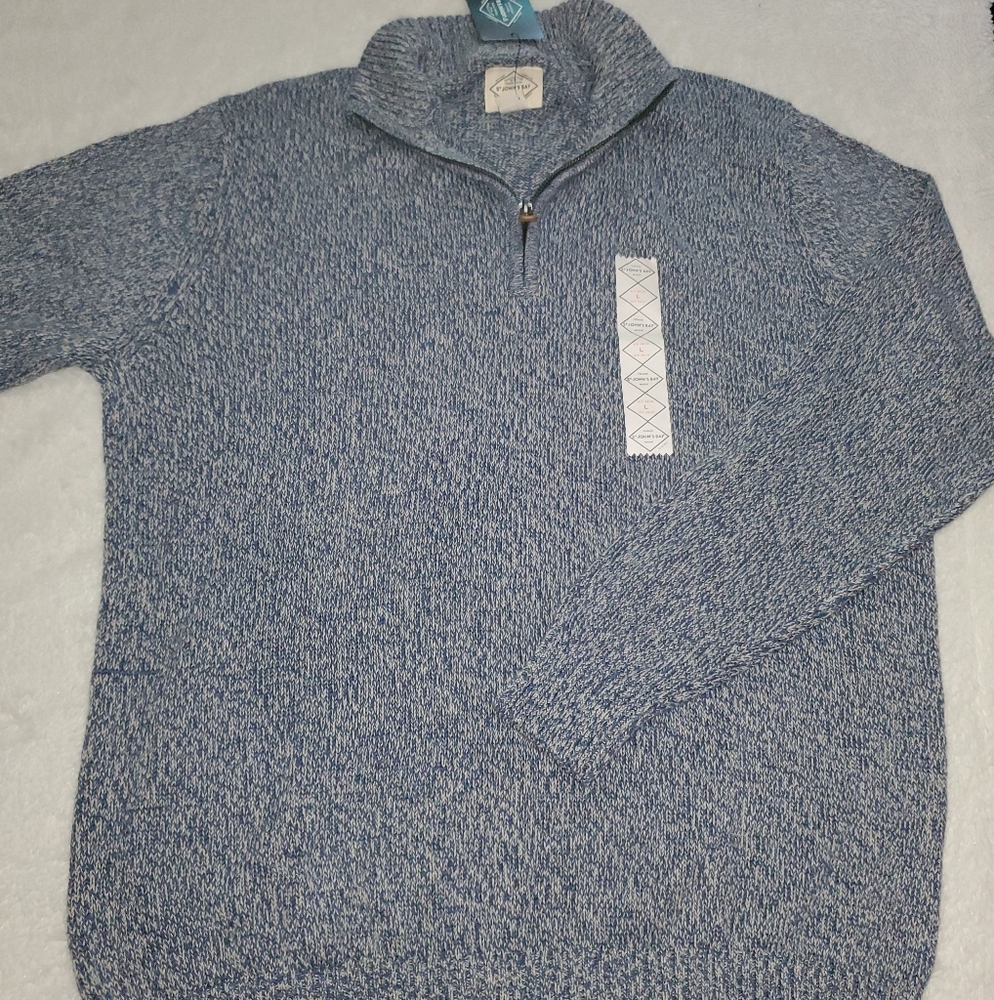 St. John's Bay men's size Large sweater NWT!!
